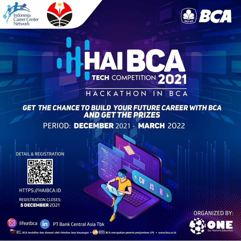 Hai BCA Tech Competition 2021 Hackaton in BCA